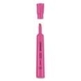 thumbnail image 2 of Universal Desk Highlighter, Chisel Tip, Fluorescent Pink, Dozen -UNV08865, 2 of 3