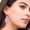 A, variant on Womens Face Mask Toilet Paper Earrings Roll Paper Double-sided Leather Earrings