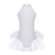 thumbnail image 5 of Traje de actuación de baile latino de Ballet para niñas, leotardo de malla transparente con diamantes de imitación, mono con falda de tul para patinaje artístico con plumas, 5 of 5