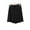 Black, variant on YHAJDS Womens Pajama Shorts Elastic Waist Mid Length Lounge Sleep Shorts