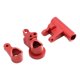 thumbnail image 2 of Juego de brazos de dirección para accesorios de coche RC de drifting Losi U4 4WD 1/10 rojo, 2 of 8