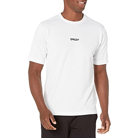Oakley Men's Standard All Days Rashguard, White, Small