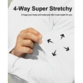 thumbnail image 6 of Youclos Men's Stretch Dress Shirts Long Sleeve Button Down Shirt Wrinkle-Free, 6 of 6