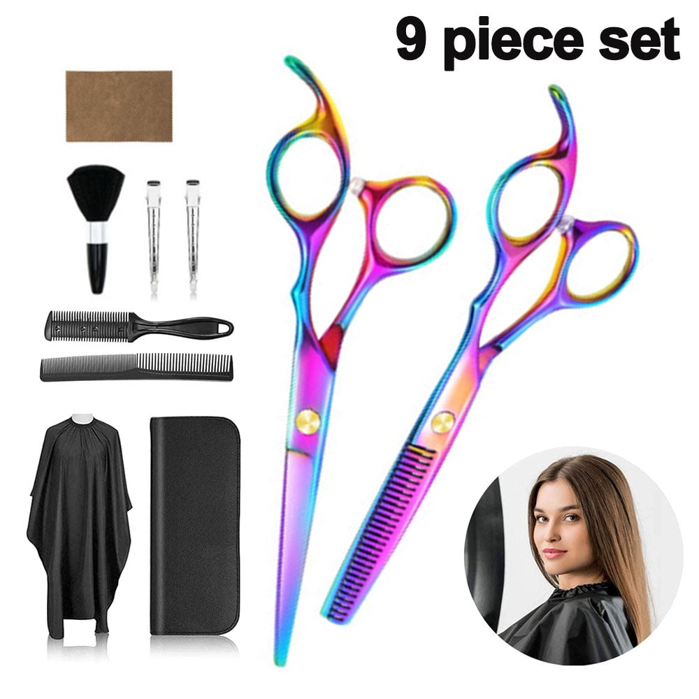 Hairdressing Scissors, Scissors Sets, Stainless Steel Thinning Scissors,  Hairdressing Scissors, Thinning and Texturing Scissors. Professional Hair  Dressing Sets. 
