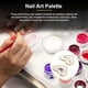 thumbnail image 4 of 2pcs Nails Polish Mixing Pallets Manicure Color Mixing Pallet Resin Nail Art Palette, 4 of 4