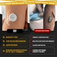 thumbnail image 4 of Skin Grip Freestyle Libre 2 & Lingo Patches - 20 Pack, Waterproof CGM Glucose Monitor Adhesive Covers, Durable Long-Lasting Sensor Patches - Clear, 4 of 8