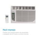 thumbnail image 3 of Aire Acondicionado Midea Ventana Solo frío 0.41 Toneladas (5,000 BTU's) 110V MAW05C1OUM, 3 of 4