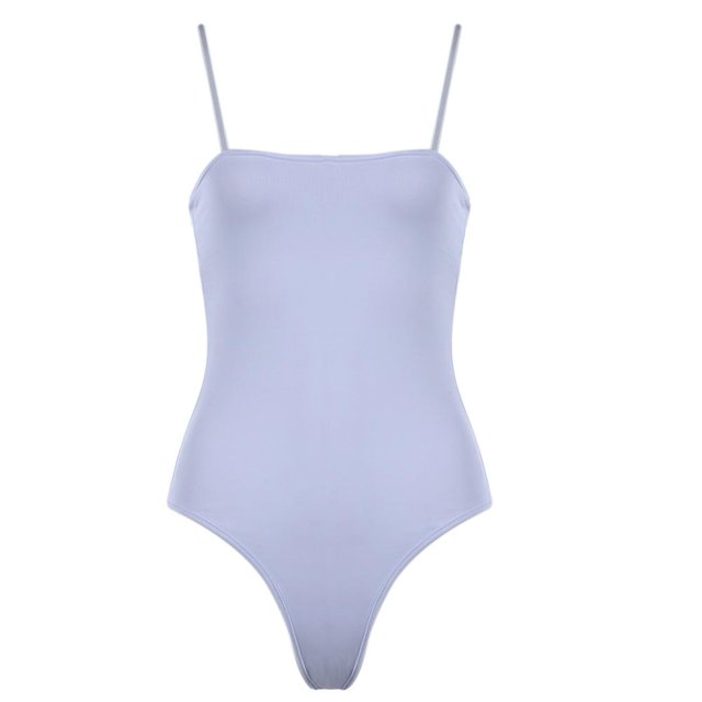 Correa De Espagueti Sexy Backless Body Mujeres Bodycon Mono (Blanco M) Tmvgtek Mujer