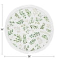 thumbnail image 3 of Sweet Jojo Designs Floral Leaf Girl Baby Playmat Tummy Time Infant Play Mat - Green and White Boho Watercolor Botanical Woodland Tropical Garden, 3 of 3