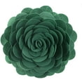 thumbnail image 2 of Fennco Styles Eva's Flower Garden Decorative Throw Pillow Case - 13 inch Round (Green, 13" Case Only), 2 of 7