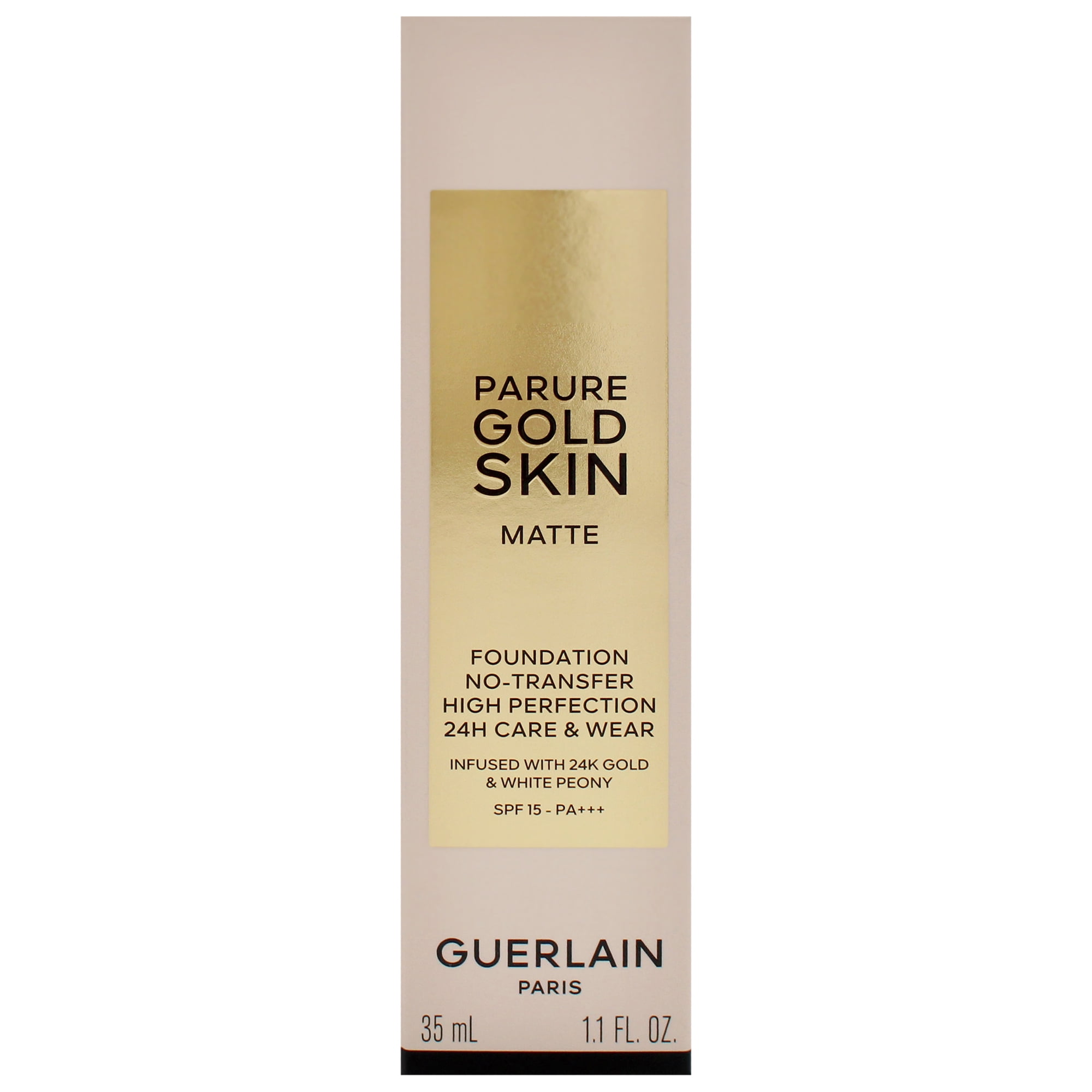 Guerlain Parure Gold Skin Matte 24H Wear No-Transfer Foundation