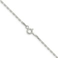 thumbnail image 4 of Auriga 925 Sterling Silver Polished and Diamond-cut 1.75 mm Marine Link Chain Necklace for Women 24", 4 of 6