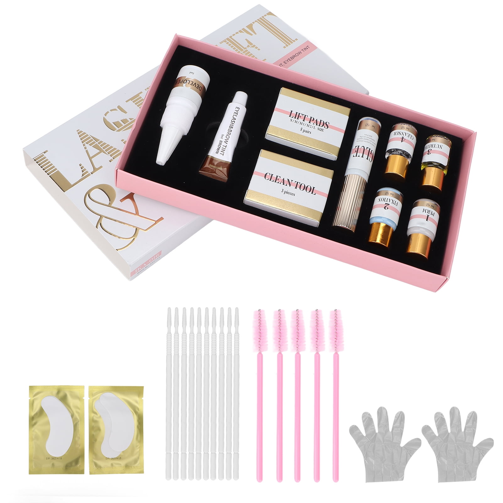 Lash Lift Tint Kit, Brow Lamination Tint Kit Complete Professional
