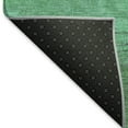 thumbnail image 5 of Addison Rugs Mayfield Premium Machine Washable Transitional Stripes Green Round Rug, 8' X 8' Machine Washable Transitional Stripes Green Oversized Sherpa Throw Blanket, 5 of 6