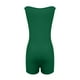 thumbnail image 3 of Monos Para Mujer Color Sólido Casual Punto Acanalado Cuello en V Camiseta Sin Mangas Sin Mangas Slim Fit Pantalones Cortos Deportivos Mono Odeerbi ODB147592, 3 of 7