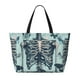 thumbnail image 2 of Fotbe Butterflies Skull Bows Bolsa de Viaje para Playa - Resistente al Agua, Bolsa Tote de Gran Capacidad y Ligera con 7 Bolsillos para Mujeres y Hombres, 2 of 7