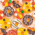 thumbnail image 2 of ORUYROP 100 Pcs Imitation Food Cake Dessert Doughnut Charms Resin Pendants with Loop Simulation Models Props for Necklace Earrings Jewelry Keychain Bookmark Scrapbooking, 2 of 7