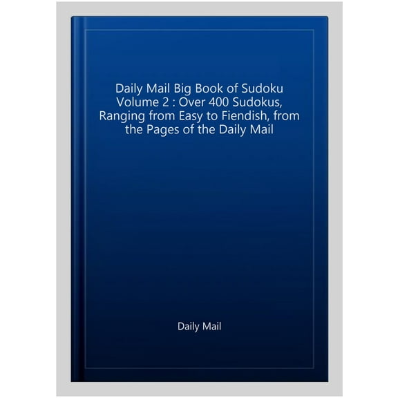 Daily Mail Big Book Of Sudoku Volume 2