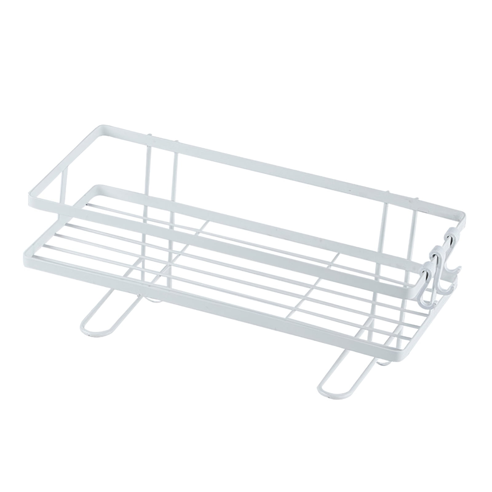 Toilet Storage Basket Carbon Steel Hollow Toilet Drain Holder Rustproof