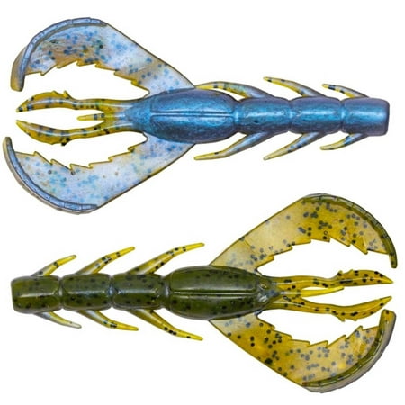 10 000 Fish SAW CRAW Max Action Creature Bait - 4 / 7 Pack