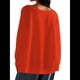 thumbnail image 4 of Camiseta con Gráfico de Números para Mujer, Sudadera de Larga con Cuello Redondo, Suéteres Extragrandes. Color Naranja M, 4 of 6