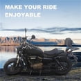 thumbnail image 4 of Cojín De Gel Para Asiento De Moto, Almohadilla Antideslizante Y Transpirable Con Núcleo De Honeycomb, Funda Impermeable Universal Para Viajes Largos Y Conmutación, 4 of 9