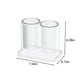 thumbnail image 3 of Chopsticks Storage Box, Chopstick Tube, Duplex Kitchen Storage, Drainable Tableware Rack, Metal Frame, 2-Tier Design, for Bedroom, Heavy Duty, Foldable, Space-Saving, Sturdy Construction,, 3 of 9