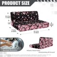 thumbnail image 7 of KUIFORTI Cherry Blossoms Camper RV Seat Slipcovers, Full Coverage Elastic Stretch, Anti-Slip & Washable,Decorative Covers for Travel Trailer Bench & Couch, 7 of 7
