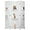 White, variant on 4 Panels Room Divider,Privacy Wooden Screenwith Shelves,Room Separators Divider Wall, Folding Room Dividers for Room Partition Separation, Partition Wall for Home Office, Study, Art Display,White