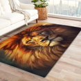 thumbnail image 1 of Lion Rug & Home Decor - African Animal Rugs for Entryway, Front Door Mat Indoor Entrance, Washable Rugs, 3x5 Rug, Non Slip Soft Area Rug, Wild Animal Carpet & Room Decorations Y-&216, 1 of 1