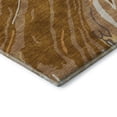 thumbnail image 3 of Addison Rugs Mayfield Premium Machine Washable Transitional Swirls Paprika Rectangle Rug, 8' x 10', 3 of 6