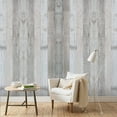 thumbnail image 3 of Papel tapiz WENMER gris efecto madera autoadhesivo 45 x 300 cm, 3 of 7