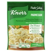 Knorr No Artificial Flavors Creamy Parmesan Pasta Cooks in 7 Minutes, 4.3 oz Regular