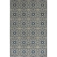 thumbnail image 2 of Loomaknoti Terrace Tropic Kidore 2' x 3' Geometric Indoor/Outdoor Runner Rug , Blue/White, 2 of 9