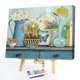 thumbnail image 1 of Cuadros Decorativos Dibujo al óleo por números ciervos sin marco 50x40cm DIY flor sobre lienzo decoración del hogar Tmvgtek embutido en tela, 1 of 9