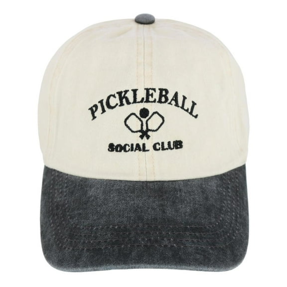 David & Young Unisex Pickleball Social Club Two Toned Baseball Hat
