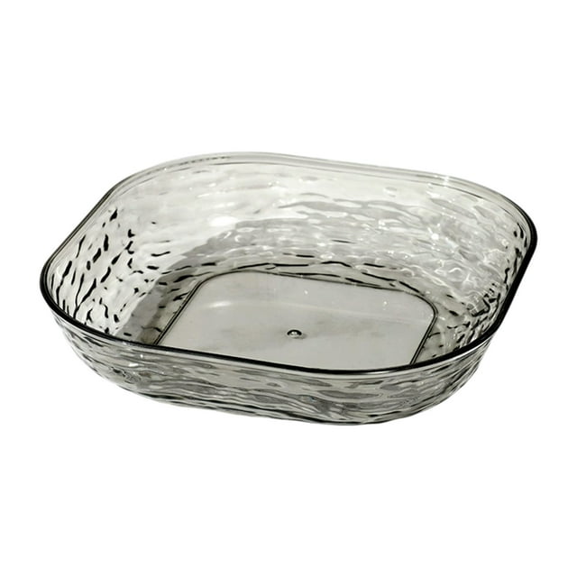 Ohufall Fashion High Capacity Multi Color Fruit Tray Household Living Room Coffee Table Candy Snack Serving Tray