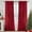 Red, variant on Velvet Curtains 63 inch Length - Luxury Blackout Curtains for Bedroom Living Room Thermal Insulated Super Soft Window Drapes Rod Pocket & Back Tab Christmas Decor, Red, 2 Panels