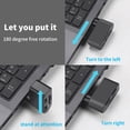 thumbnail image 5 of Adaptador Giratorio De Alta Velocidad De 3 Puertos Usb 2.0 Hub Usb Desktop Splitter Para Tablet Pc Minnieouse EL013256-02, 5 of 5