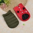 thumbnail image 6 of Christmas Lightweight for Small  Dogs Cats Dog Supplies Down Parkas Chihuahua Cats  Jacket Pet Clothing Dog Coat Puppy Clothes RED M, 6 of 8