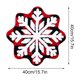 thumbnail image 2 of Snowflakes Rug Winter Snowflake Doormat Snowflake Welcome Mat Cute Christmas Decorative Non-Slip Washable Door Mats For Indoor Outdoor Entrance Home Bathroom, 2 of 6