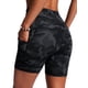 thumbnail image 2 of Pantalones cortos de natación CRZ YOGA para mujer, cintura alta, entrepierna de 6 pulgadas, 2 of 5