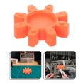 thumbnail image 4 of Miangastore Rubber Spider Insert Plum Shape Coupling Pad Flexible Jaw Coupling Connector Mat, 4 of 9