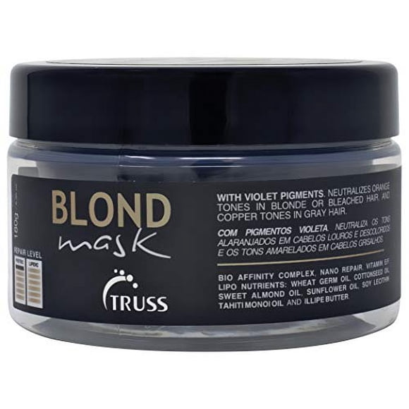 Mascarilla Capilar TRUSS Rubio Tóner Hidratante Violeta para el Cabello