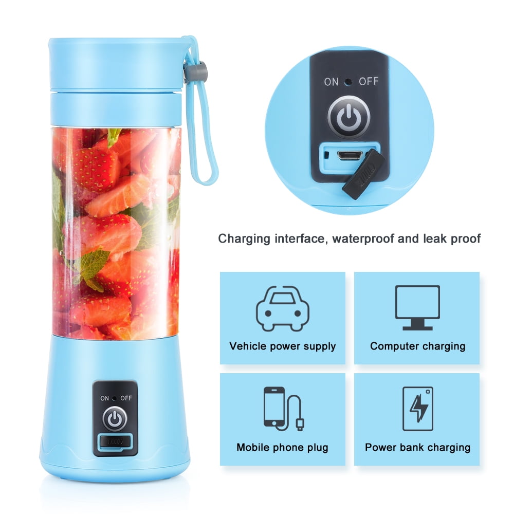 Oumilen 380 ml Personal Blender Juicer Serve Smoothie Blender