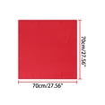 thumbnail image 2 of INSPIRE CHIC 70cm Women Scarves Plain Solid Color Pure Square Neck Scarf Neckerchief Red, 2 of 5