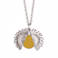 thumbnail image 1 of Tailandia Golden tejer patron decorativo Collar de girasol collar collar collar colgante, 1 of 3