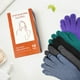 thumbnail image 3 of Juego de 5 pares de guantes de baño exfoliantes Evridwear de doble textura, 3 of 8
