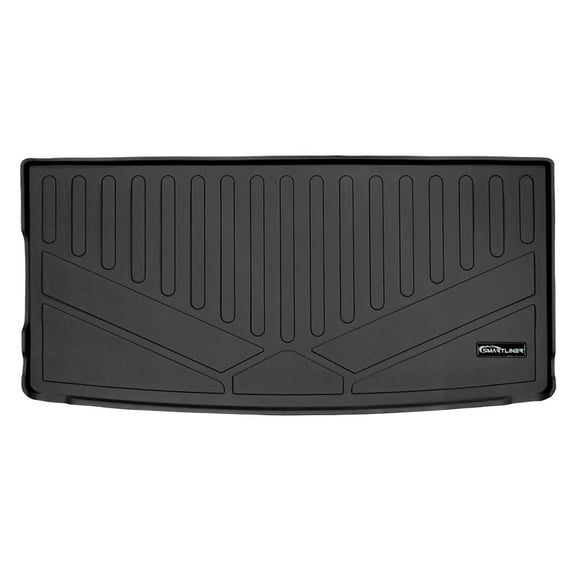 SMARTLINER All Weather Custom Fit Black Cargo Liner Behind the 3rd Row Compatible With 2022-2023 Jeep Grand Wagoneer