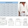 thumbnail image 3 of Clearance Sales Super Soft Wrinkle Free Button Down Shirts for Women Formal Work Dress Blouses Tops Womens Button Down Shirts Boyfriend Long Sleeve Oversized Blouses Tops, 3 of 8